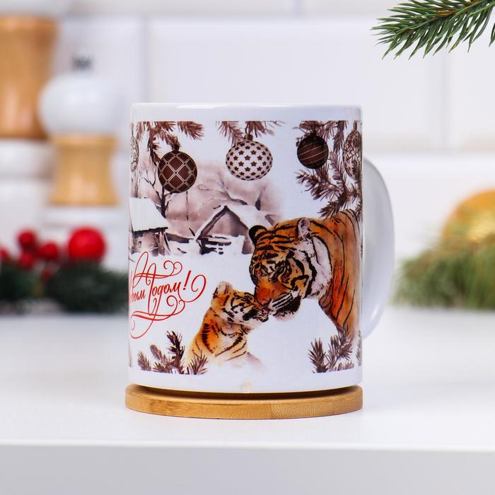 Новогодние Кружки С Тигром Новогодние Кружки С Тигром